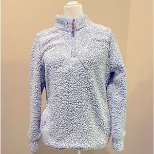 Women’s Weatherproof Vintage 3/4 fleece zip , size Medium